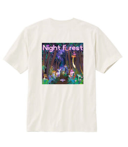 LOGO x NIGHT FOREST TEE - FRONT & BACK PRINT [S-2XL]